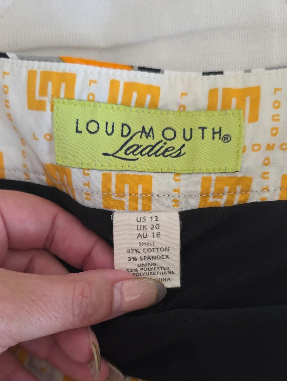 Loudmouth Golf Skort 12